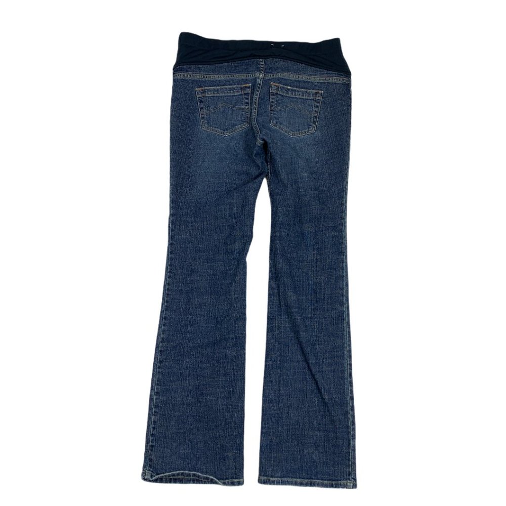 Old Navy Maternity Stretch Long Small Jeans Boot - Picture 4 of 6